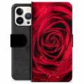 iPhone 13 Pro Premium Wallet Case - Rose