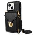 iPhone 14 Plus All-in-One Case with Wallet & Strap