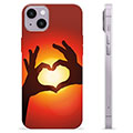 iPhone 14 Plus TPU Case - Heart Silhouette