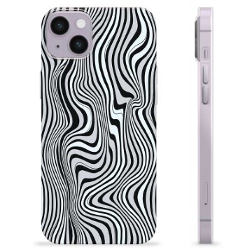 iPhone 14 Plus TPU Case - Mesmerizing Zebra