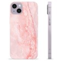 iPhone 14 Plus TPU Case - Rose Marble