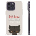 iPhone 14 Pro Max TPU Case - Angry Cat