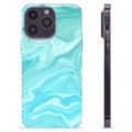 iPhone 14 Pro Max TPU Case - Blue Marble