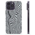 iPhone 14 Pro Max TPU Case - Mesmerizing Zebra