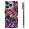 iPhone 14 Pro TPU Case - Abstract Flowers
