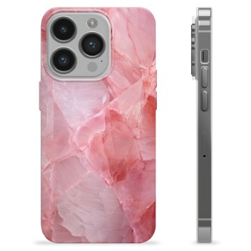 iPhone 14 Pro TPU Case - Pink Quartz