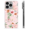 iPhone 14 Pro TPU Case - Watercolor Flowers