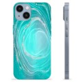 iPhone 14 TPU Case - Turquoise Swirl