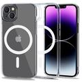iPhone 14 Tech-Protect Flexair Magnetic Hybrid Case - Transparent