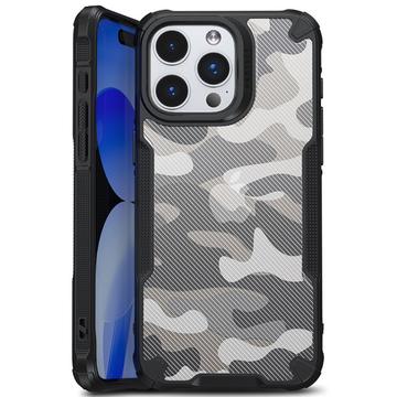 iPhone 15 Anti-Shock Hybrid Case - Camouflage