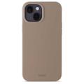 iPhone 15 Holdit Silicone Case - Mocha Brown