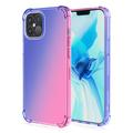 iPhone 15 Plus Gradient Shockproof TPU Case - Blue / Pink