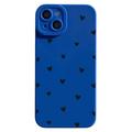 iPhone 15 Plus Heart Pattern Slim TPU Case