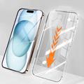 iPhone 15 Plus Rurihai 2-in-1 Protection Kit - Clear