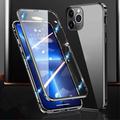 iPhone 15 Pro Magnetic Case with Tempered Glass - Black