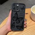 iPhone 15 Pro Max Butterfly Print TPU Case