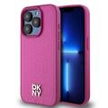 iPhone 15 Pro Max DKNY Repeat Pattern Stack Logo Case - MagSafe Compatible - Pink