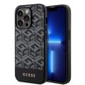 iPhone 15 Pro Max Guess G Cube Mag Case - Black
