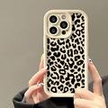 iPhone 15 Pro Max Leopard Print TPU Case - White