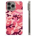 iPhone 15 Pro Max TPU Case - Pink Camouflage