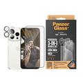 iPhone 15 Pro PanzerGlass 3-in-1 Protection Pack - Clear