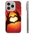 iPhone 15 Pro TPU Case - Heart Silhouette