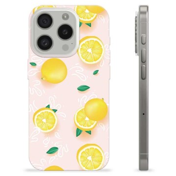 iPhone 15 Pro TPU Case - Lemon Pattern