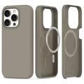 iPhone 15 Pro Tech-Protect Silicone MagSafe Case - Titanium
