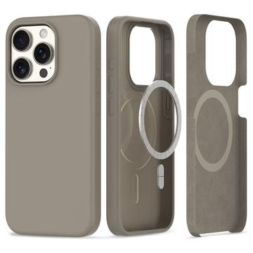 iPhone 15 Pro Tech-Protect Silicone MagSafe Case - Titanium