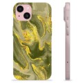 iPhone 15 TPU Case - Olive Marble