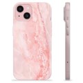 iPhone 15 TPU Case - Rose Marble