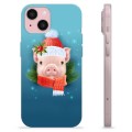 iPhone 15 TPU Case - Winter Piggy