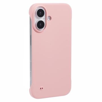 iPhone 16 Frameless Plastic Case - Pink