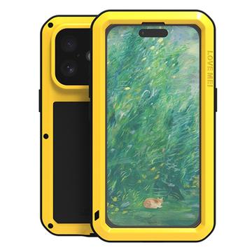 iPhone 16 Love Mei Powerful Hybrid Case - Yellow
