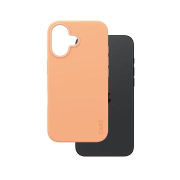 iPhone 16 PanzerGlass Care Fearlessly Fashionable Case - MagSafe Compatible - Peachy