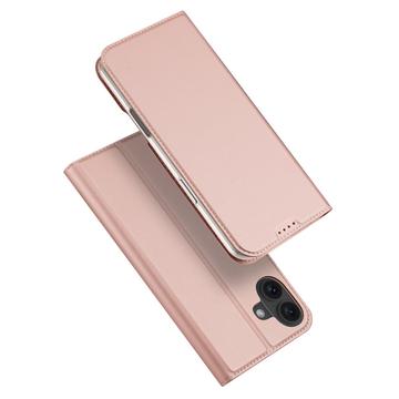 iPhone 16 Plus Dux Ducis Skin Pro Flip Case - Pink