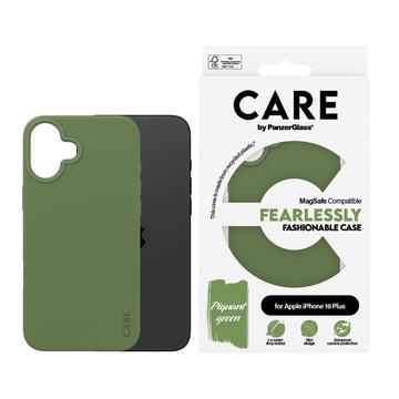 iPhone 16 Plus PanzerGlass Care Fearlessly Fashionable Case - MagSafe Compatible - Green