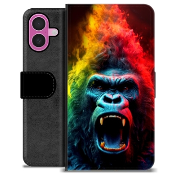 iPhone 16 Plus Premium Wallet Case - Gorilla