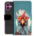 iPhone 16 Plus Premium Wallet Case - Hen
