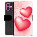 iPhone 16 Plus Premium Wallet Case - Love