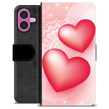 iPhone 16 Plus Premium Wallet Case - Love
