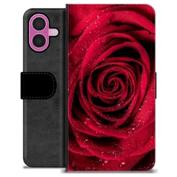 iPhone 16 Plus Premium Wallet Case - Rose