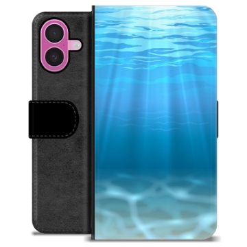 iPhone 16 Plus Premium Wallet Case - Sea