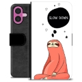 iPhone 16 Plus Premium Wallet Case - Slow Down