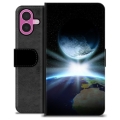 iPhone 16 Plus Premium Wallet Case - Space