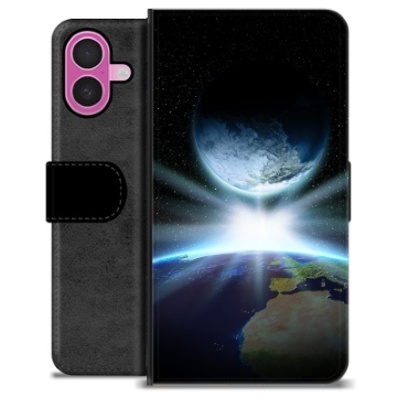 iPhone 16 Plus Premium Wallet Case - Space