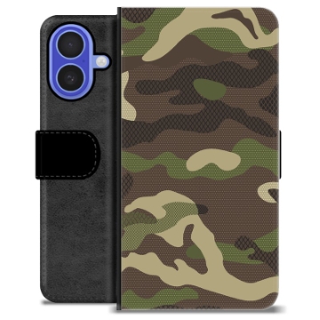 iPhone 16 Premium Wallet Case - Camo