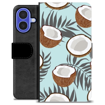 iPhone 16 Premium Wallet Case - Coconut