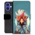 iPhone 16 Premium Wallet Case - Hen