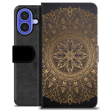 iPhone 16 Premium Wallet Case - Mandala